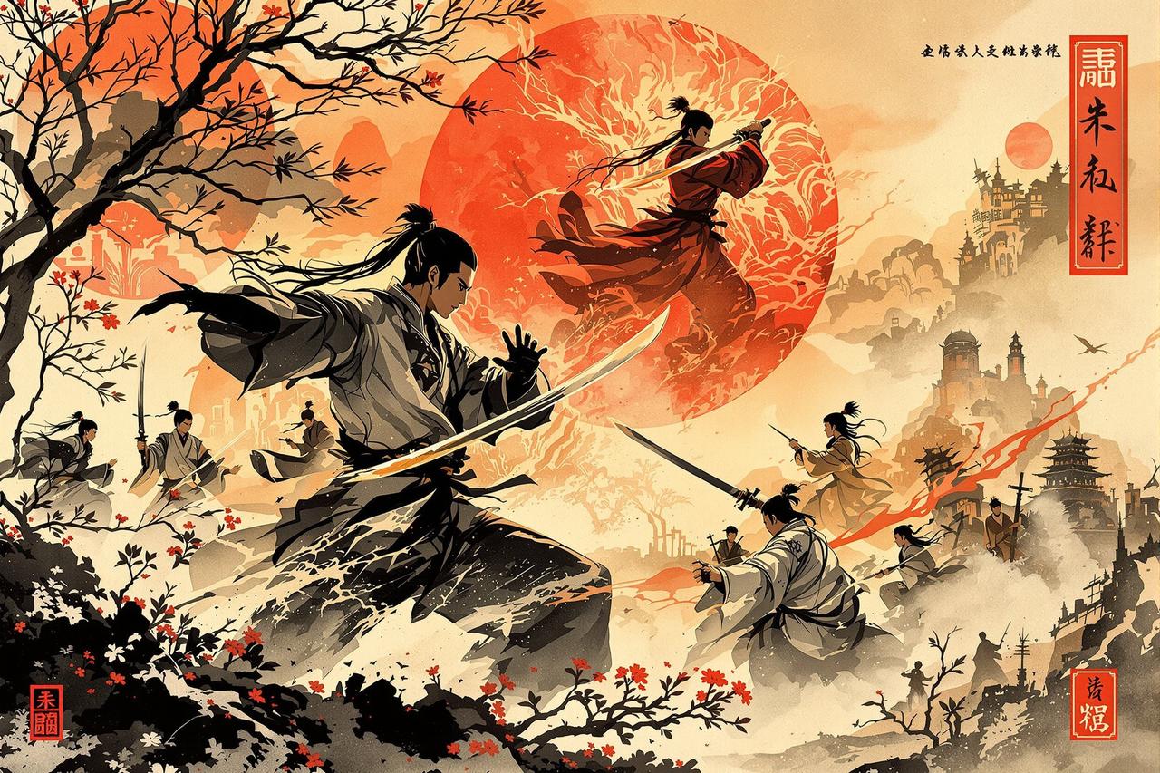 国风武侠巅峰之作盘点 - 樱桃漫画专题策划